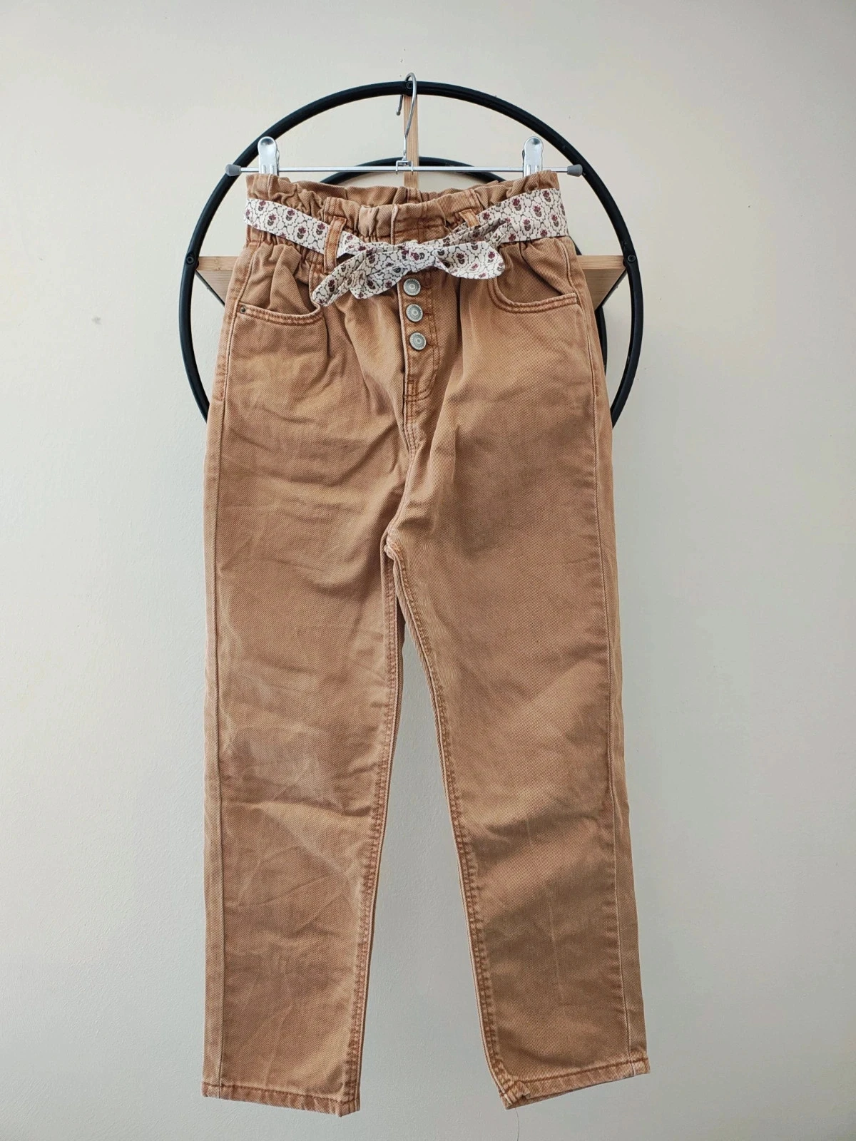 9 ans pantalon avec ceinture Vertbaudet